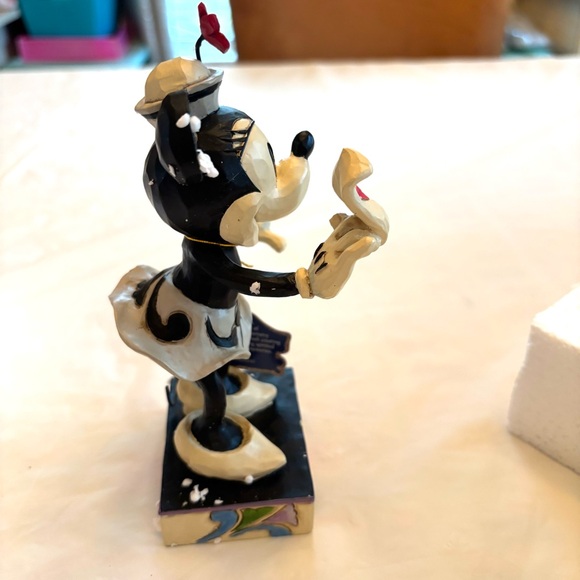 NWT Jim Shore Disney Traditions Minnie Mouse “Yoo Hoo” figurine #4043666 new box - Picture 4 of 14
